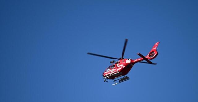 photo  gino caviezel a été transporté à l’hôpital par hélicoptère après une très lourde chute sur la piste italienne de biormo.  ©  photo : christian bruna/getty images via afp 