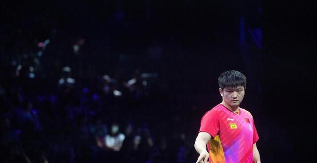 photo  le champion chinois fan zhendong a claqué la porte de wtt, vendredi 27 décembre.  ©   photo : tang yi/xinhua via afp 