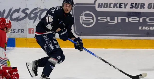 photo  di dio balsamo et les ducs d’angers veulent conclure l’année en beauté à l’iceparc, lundi 30 décembre.  &copy;  françois maisonneuve 