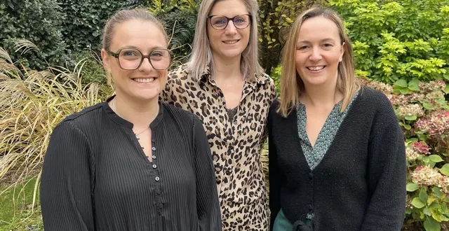 photo  émilie ravaux, mélanie teixera et maryline besnardeau ont toutes de l’expérience dans la garde d’enfants.  &copy;  le maine libre 