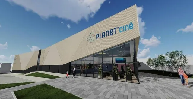 photo  le nouveau cinéma de flers, dans l’orne, pourrait sortir de terre fin 2025.  &copy;  ouest-france 