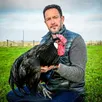photo gwenaël lhuissier a lancé son activité en 2014. dix ans plus tard, son élevage de poules noires du mans est un succès.