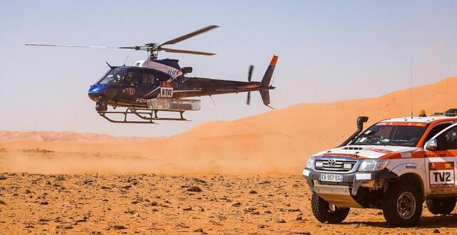 photo  le dakar 2025 sera diffusé dans 190 pays. en france, il sera à suivre sur la chaîne l’équipe, france télévisions et eurosport.  ©  photo : florent gooden / dppi via afp 