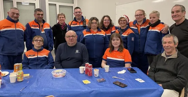 photo  une partie des saint-bernard du 31 décembre 2024 à argentan.  &copy;  ouest-france 
