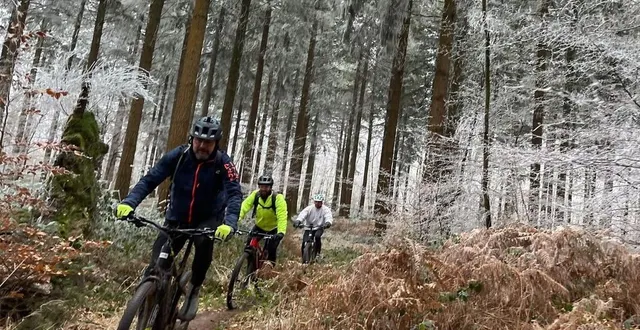 photo  la givrée de bercé a conquis ses adeptes  &copy;  bercé sur 2 roues. ml 
