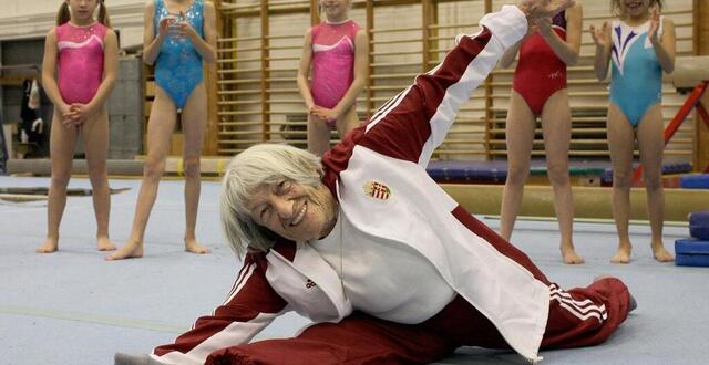 photo  plus vieille championne olympique encore en vie, la gymnaste agnes keleti est décédée à 103 ans ce jeudi 2 janvier.  ©  photo : peter kohalmi / afp 