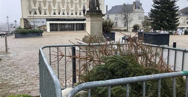photo  trois enclos sont mis à la disposition des habitants de parthenay pendant ce mois de janvier 2025.  &copy;  archives co 