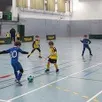 photo  les u7 lors du tournoi en salle de noël. 