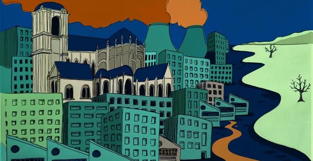 photo  il y a 50 ans, un journaliste d’ouest-france avait imaginé ce à quoi pouvait ressembler le mans en 2025. une vision assez pessimiste de l’avenir…  &copy;  illustration ouest-france/magali morel 