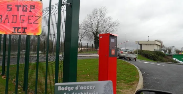 photo  à partir du 3 février 2025, comme ici en maine-et-loire, les déchèteries de lbn communauté seront accessibles uniquement au moyen d’un badge délivré par la communauté de communes.  &copy;  archives ouest-france 
