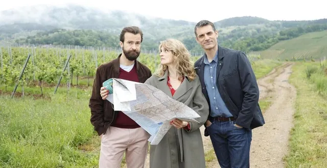 photo  amaury de crayencour, olivia côte et gil alma dans cet inédit de « césar wagner ».  &copy;  © guillaume girardot - incognita - france télévisions 