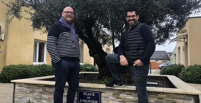 photo  beaufort-en-anjou, le 28 novembre 2024. arnaud barais et grégoire lindé à la résidence seniors de la demi-lune qu’ils ont reprise en juin 2022.  &copy;  co – christophe ricci 