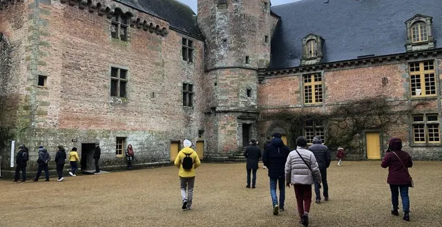 photo  il est possible de visiter gratuitement le château de carrouges, ce dimanche.  &copy;  ouest-france 