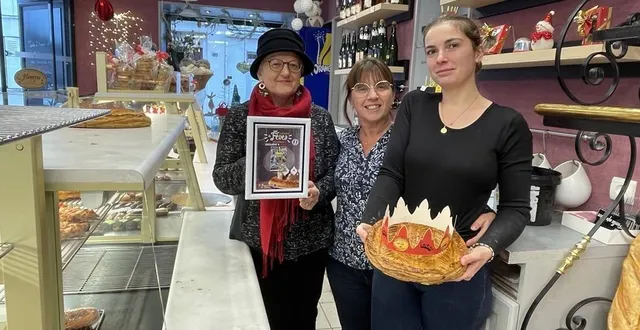 photo  comme chaque année à la huche à pains, une boulangerie d’écouché-les-vallées (orne), les fèves servent à mettre en lumière la commune.  &copy;  ouest-france 