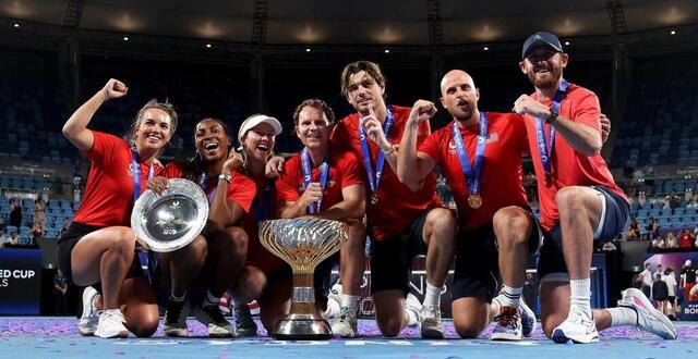 photo  les états-unis, emmenés par coco gauff et taylor fritz, ont remporté leur deuxième united cup.  ©  photo : brendon thorne / getty images via afp 