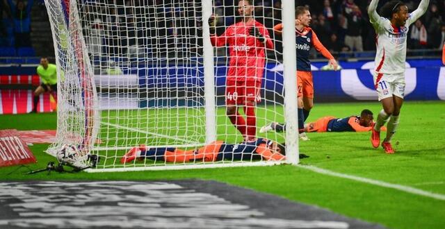 photo  l’ol s’est imposé sur le fil contre le montpellier hsc, samedi 4 janvier.  ©  photo : olivier chassignole / afp 