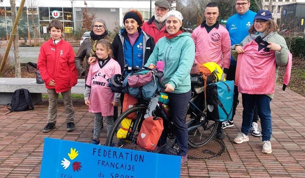 Faustine à la conquête de l'Europe à vélo : un parcours épique pour promouvoir le sport adapté