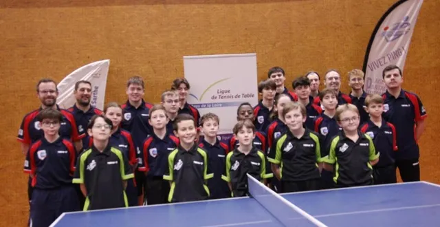 photo  la promotion 2024-2025 et le groupe détection.   &copy;  le maine libre 