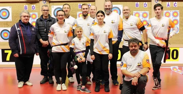 photo  la compagnie d’arc de la flèche (sarthe) organisait ce week-end des 4 et 5 janvier 2025 le premier concours de l’année dans le département.  &copy;  droits réservés 