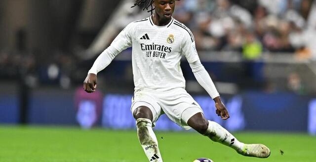 photo  eduardo camavinga a été l’un des buteurs du real madrid contribuant à la victoire madrilène en 16e de finale de coupe du roi contre les amateurs de minera, ce lundi 6 janvier.  ©  photo d’illustration : archive noushad thekkavil / nurphoto via afp 