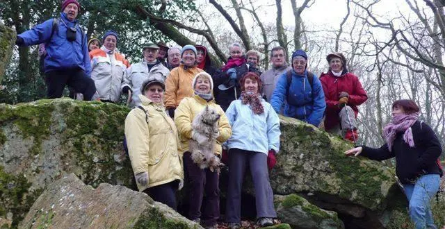 photo  la chaire du diable, également appelée le rocher du diable, est une légende assez méconnue. mais elle fait le bonheur de nombreux randonneurs.  &copy;  archives ouest-france 