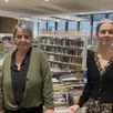 photo depuis le 1er janvier 2025, yvette marçais (à gauche) a laissé sa place de responsable du réseau des médiathèques du pays sabolien à hermine potiron (à droite).
