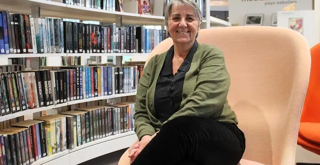 photo  yvette marçais passe la main après une dizaine d’années à diriger le réseau des médiathèques du pays sabolien.  &copy;  ouest-france 