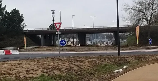 photo  en cours de construction depuis octobre, la deuxième phase des travaux commencera le 13 janvier.  &copy;  ouest-france 