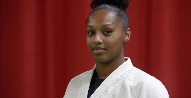 photo  léonie minkada-caquineau a rejoint la région parisienne et sainte-geneviève-des-bois, club formateur s’il en est.  &copy;  co - benoit felace 