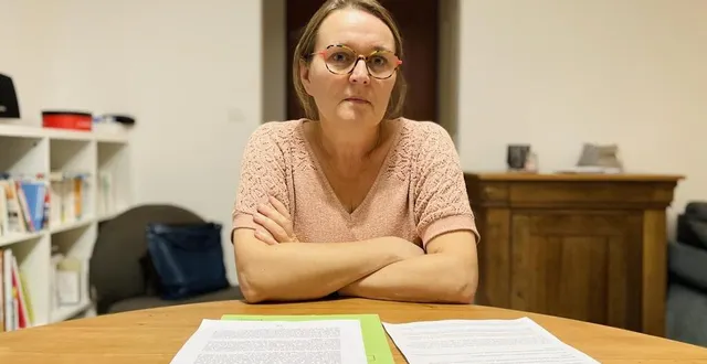 photo  christelle gillot habite ruaudin. la professeure des écoles doit vendre sa maison pour rembourser les dettes de son ex-mari.  &copy;  le maine libre 