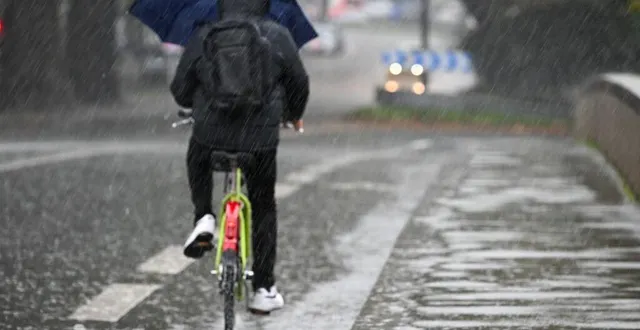 photo  les pluies devraient être soutenues mercredi 8 janvier (photo d’illustration).  &copy;  co - laurent combet 