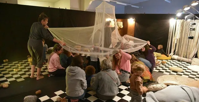 photo  la compagnie resnonverba donnera son spectacle « invisible » vendredi 31 janvier, à la salle beaulieu de candé, dans le cadre de la nuit de la lecture.  &copy;  archives co 