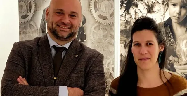 photo  tiphaine billard, conseillère principale d’éducation du collège au côté du principal, antony lévêque, a préparé, avec le corps enseignant, un programme très riche et varié pour la semaine d’orientation 2025.  &copy;  ouest-france 