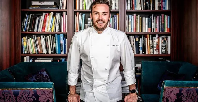 photo  anthony coquereau, 32 ans, est le maître - pâtissier du célèbre fouquet’s, à paris.  &copy;  kazim 