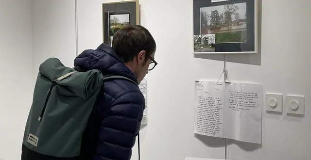 photo  avec l’aide de l’association du patrimoine, la municipalité de grez-neuville a préparé une exposition témoignant de l’importance de la crue de janvier 1995.  &copy;  ouest-france 