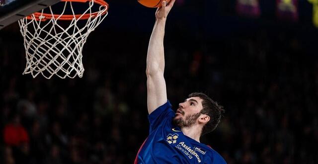 photo  emmené par un très bon dario brizuela, auteur de 27 points, barcelone a battu monaco sur son parquet.  ©  ruben lucia / afp 