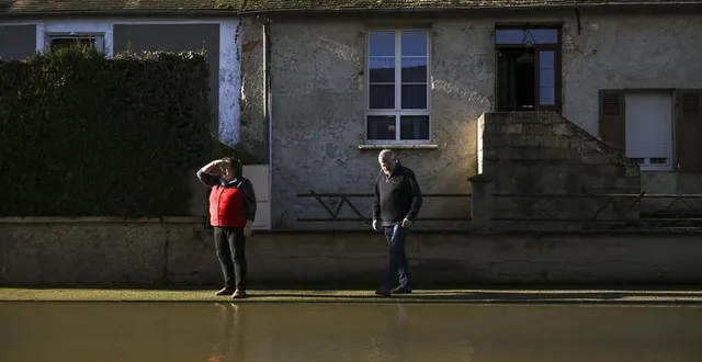 photo  vivoin, le 9 janvier 2025. les habitants de cette commune du nord-sarthe ont l’habitude des crues saisonnières.  &copy;  photo le maine libre – denis lambert 