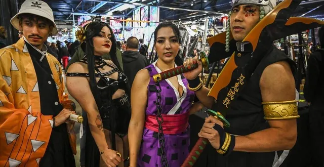 photo  chaque année, les cosplayeurs viennent nombreux.  &copy;  archives le maine libre - denis lambert 