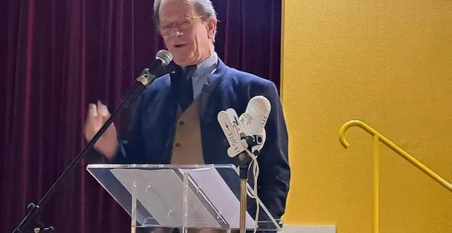 photo  emmanuel d’aillières liste les projets de 2025, soumis aux attributions de subventions pour certains.  &copy;  ouest-france. 