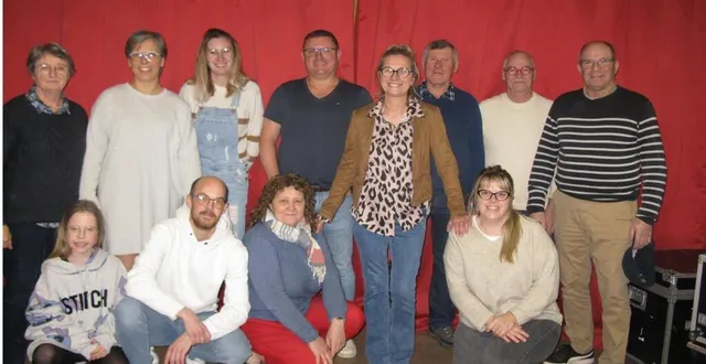 photo  la troupe des tréteaux a repris ses répétitions de « tais-toi françois ».  &copy;  ouest-france 