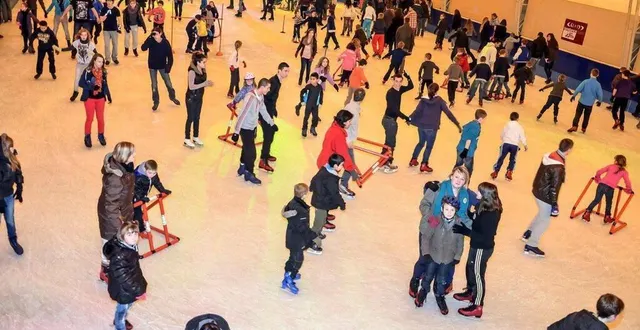 photo  la patinoire d’alençon, en 2016, aux couleurs d’halloween.  &copy;  archives ouest-france 