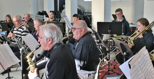 photo  l’orchestre d’harmonie de sablé-sur-sarthe sera notamment de la partie le 26 janvier 2025.  &copy;  archives ouest-france 