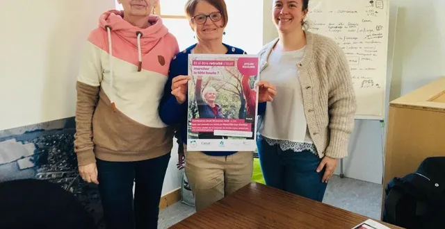 photo  marine lebrun, kinésithérapeute et animatrice, josiane pison, conseillère municipale, et florence thise, 2e adjointe.  &copy;  le maine libre 