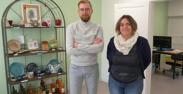 photo  patrick ploszaj et virginie granger-blossier.  &copy;  le maine libre 