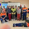 photo cédric drouet-bourdassol et marc beauladon ont encadré les neuf stagiaires lors de cette formation aux gestes qui sauvent, ce samedi 11 janvier 2025, en début d’après midi.