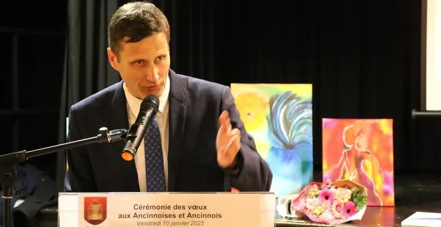photo  denis assier, maire d’ancinnes (sarthe) a présenté les vœux de la municipalité aux habitants.  &copy;  ouest-france 