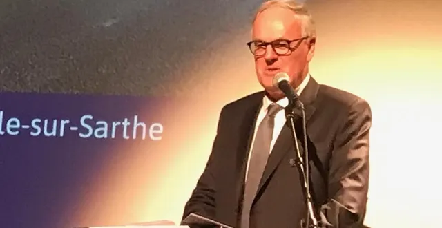 photo  christophe de balorre présidait les vœux de la communauté de communes.  &copy;  ouest-france 