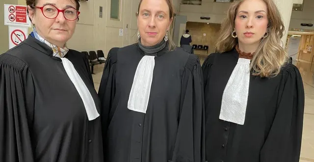 photo  les avocates des trois accusés, me mickaëlle verdier, dorothée bersihand et linda medjber, plaideront ce vendredi 17 janvier 2025.  &copy;  ouest-france 