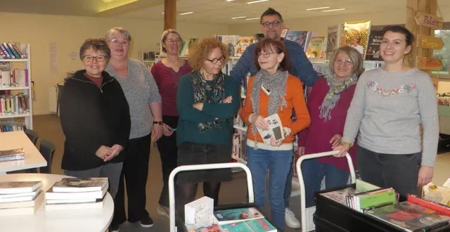 photo  l’équipe de la médiathèque invite à préparer et partager la nuit de la lecture.  &copy;  ouest-france. 