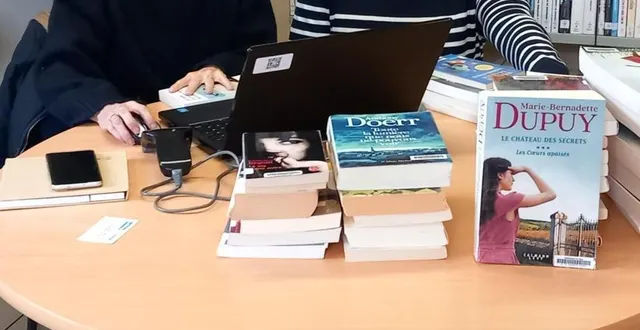 photo  christelle louis-blot et richard guérin formeront le binôme de la future médiathèque.  &copy;  le maine libre 